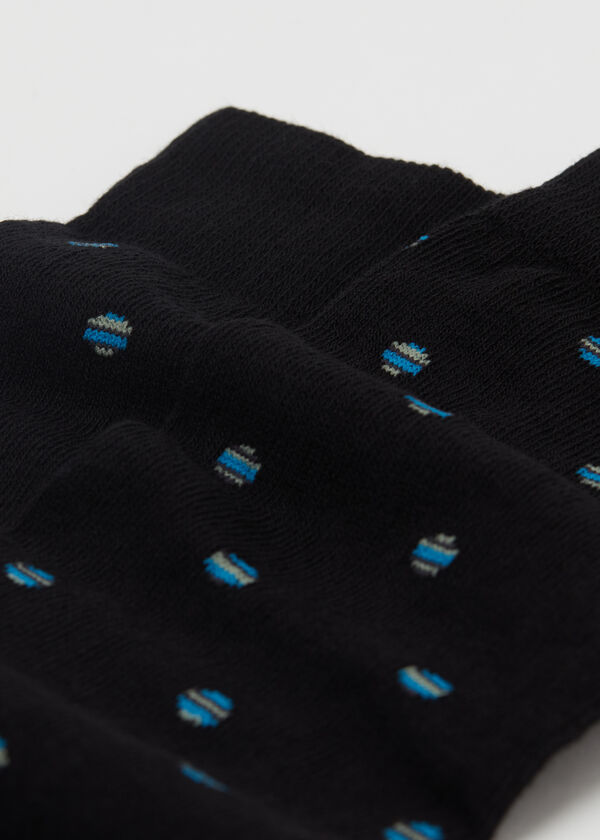 Calzedonia Calcetines Largos Topos Hombre