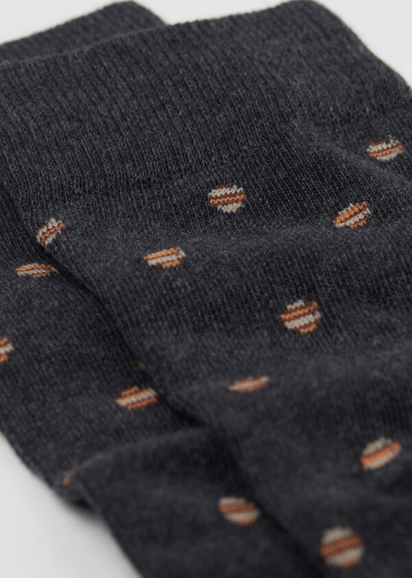 Calzedonia Calcetines Largos Topos Hombre