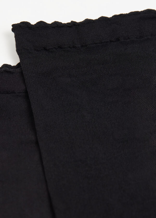 Calzedonia Calcetines Motivo Corazones Y Lunares