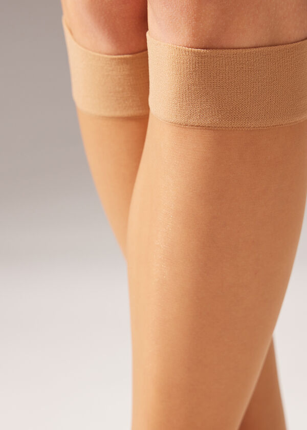 Calzedonia Ejecutivos 20 Denier Con Puño Cómodos