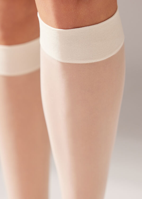 Calzedonia Ejecutivos 20 Denier Con Puño Cómodos