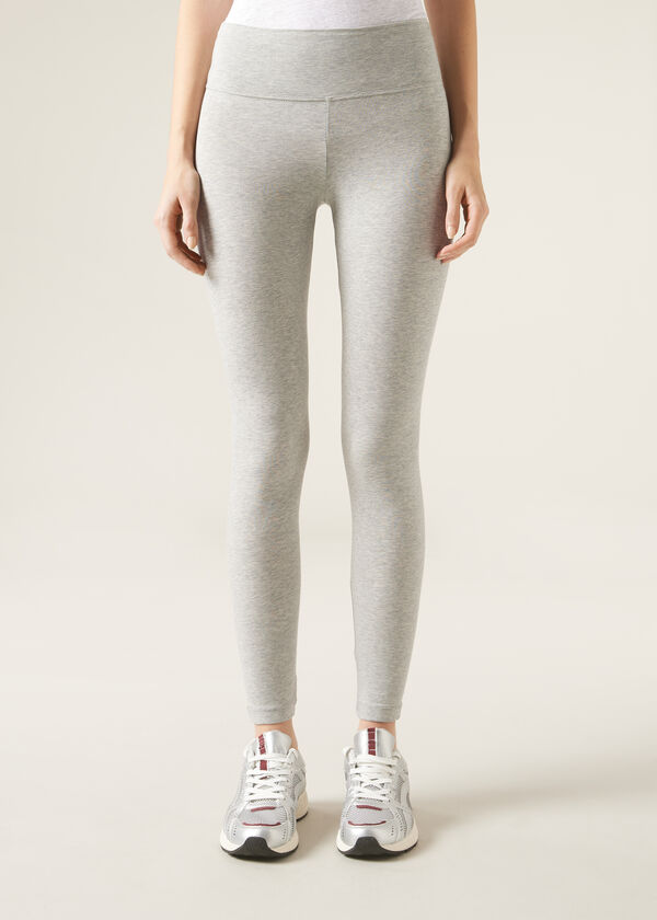 Calzedonia Leggings De Algodón Ligero