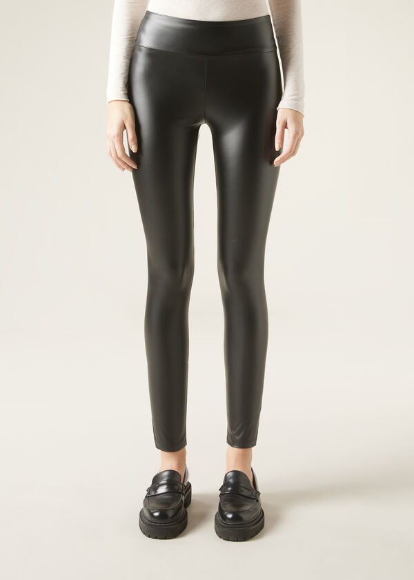 Calzedonia Leggings Efecto Piel