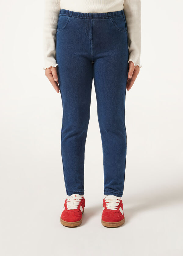 Calzedonia Leggings vaqueros térmicos para niña