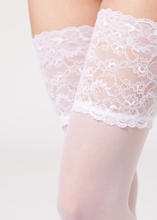 Calzedonia Medias Con Silicona 20 Deniers