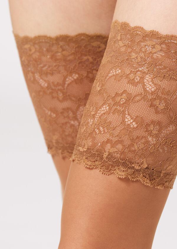 Calzedonia Medias Con Silicona 20 Deniers