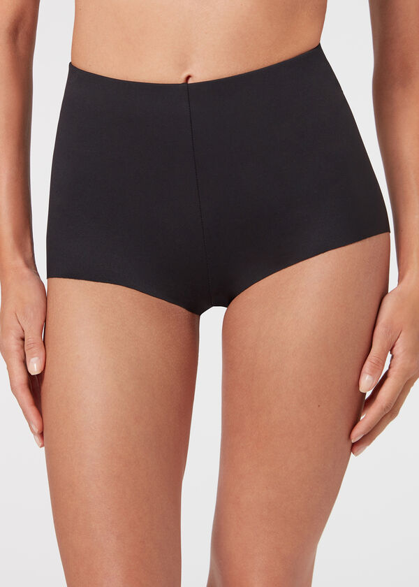 Calzedonia Mini short negro de mujer