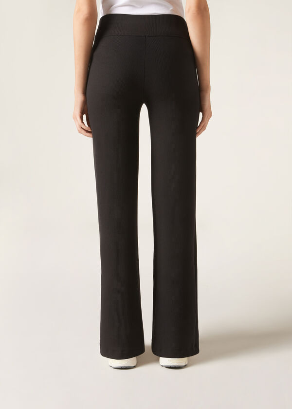 Calzedonia Pantalón Palazzo Con Cashmere