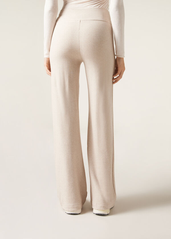 Calzedonia Pantalón Palazzo Con Cashmere
