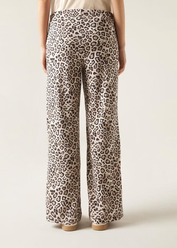 Calzedonia Pantalón Palazzo Luxlounge Animalier