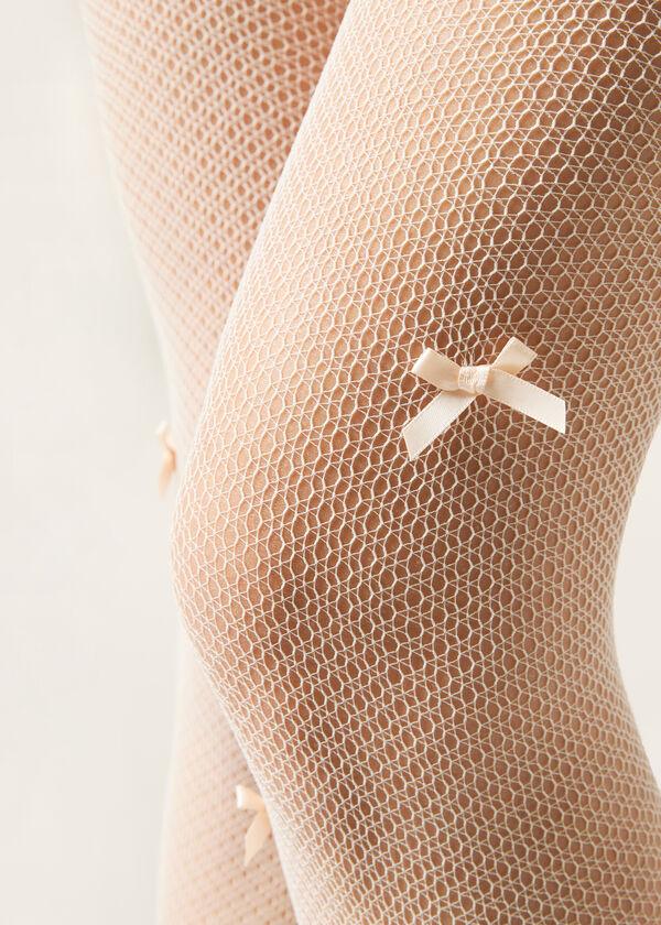 Calzedonia Pantis Rejilla Lazos