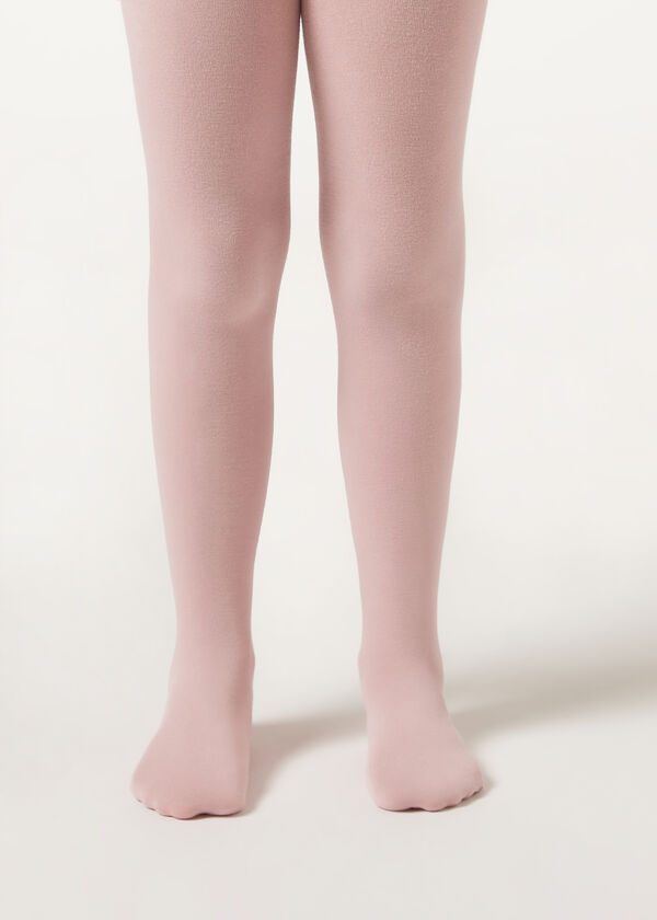 Calzedonia Pantis Tupidos Con Cashmere Para Niña