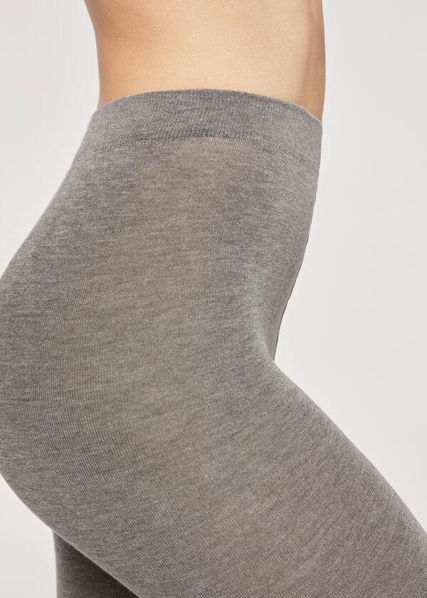 Calzedonia Pantis Tupidos De Modal Y Cashmere