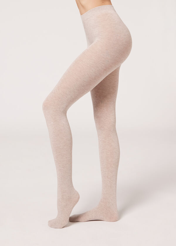 Calzedonia Pantis Tupidos De Modal y Cashmere