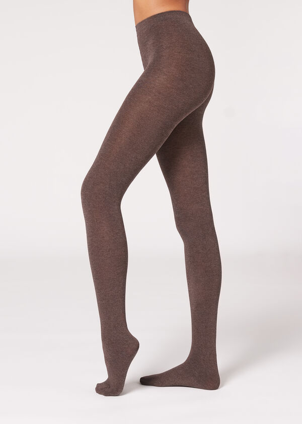 Calzedonia Pantis Tupidos De Modal y Cashmere