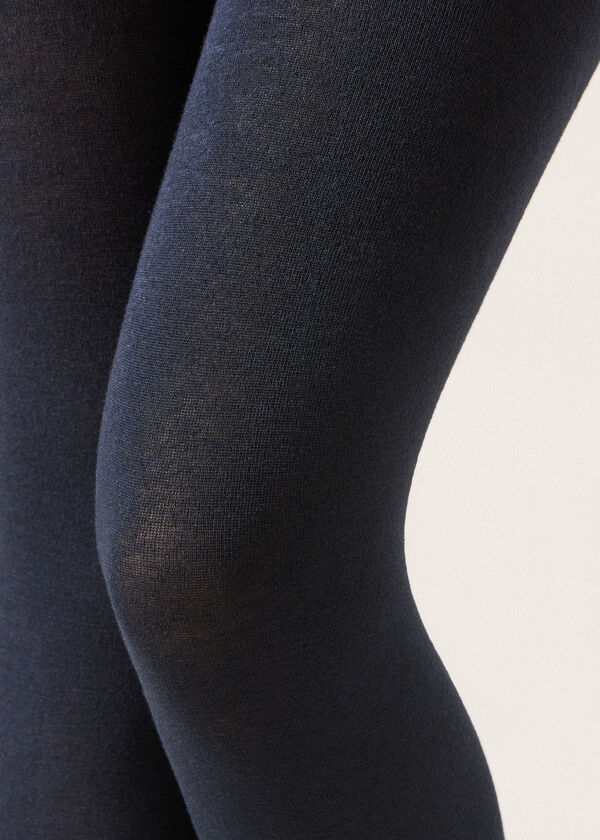 Calzedonia Pantis Tupidos De Modal Y Cashmere