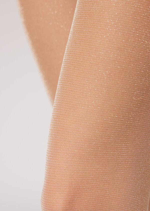 Calzedonia Panty Transparente Glitter