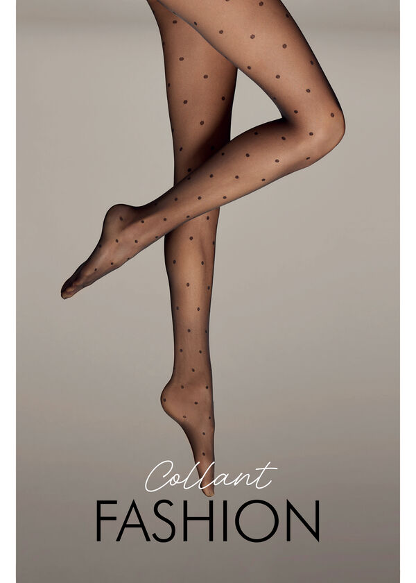 Calzedonia Panty Transparente Lunares