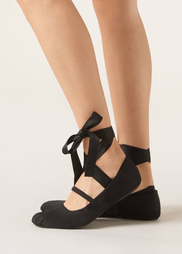 Calzedonia Pinkies Con Lazo Para Atar