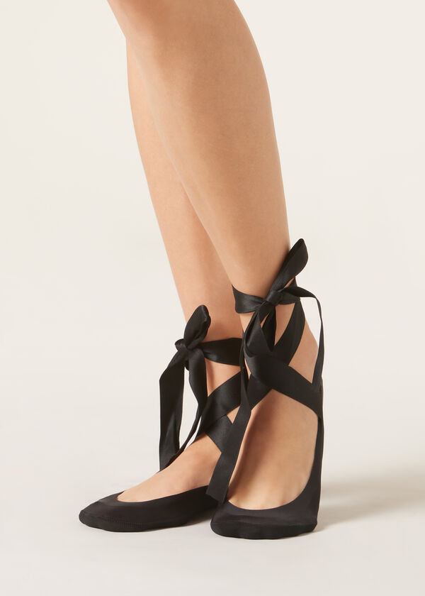 Calzedonia Pinkies Con Lazo Para Atar