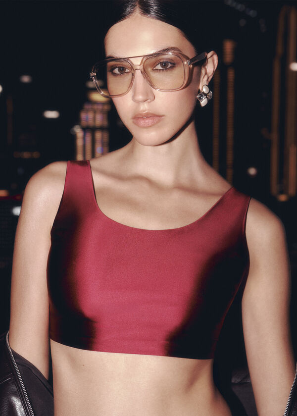 Calzedonia Top Sin Costuras Súper Brillante