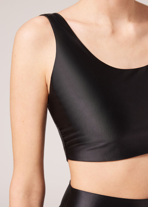 Calzedonia Top Sin Costuras Súper Brillante