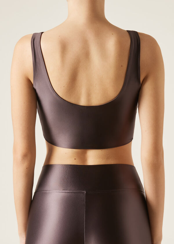 Calzedonia Top Sin Costuras Súper Brillante