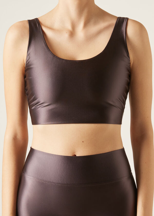 Calzedonia Top Sin Costuras Súper Brillante