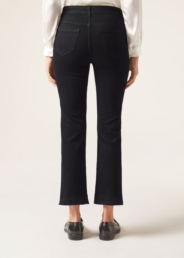 Calzedonia Vaqueros Acampanados Cropped