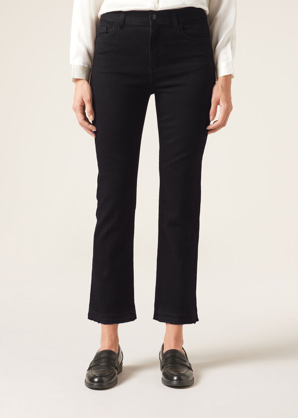 Calzedonia Vaqueros Acampanados Cropped