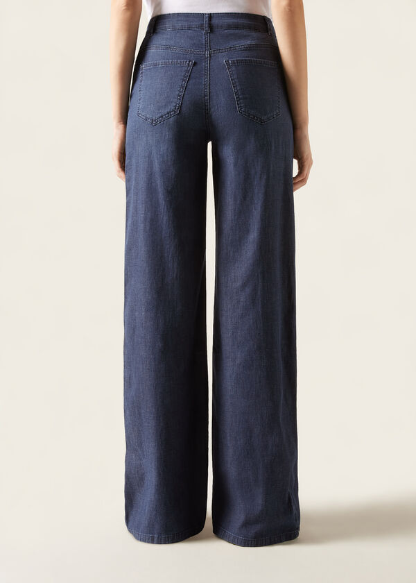 Calzedonia Vaqueros Palazzo Ultra Light
