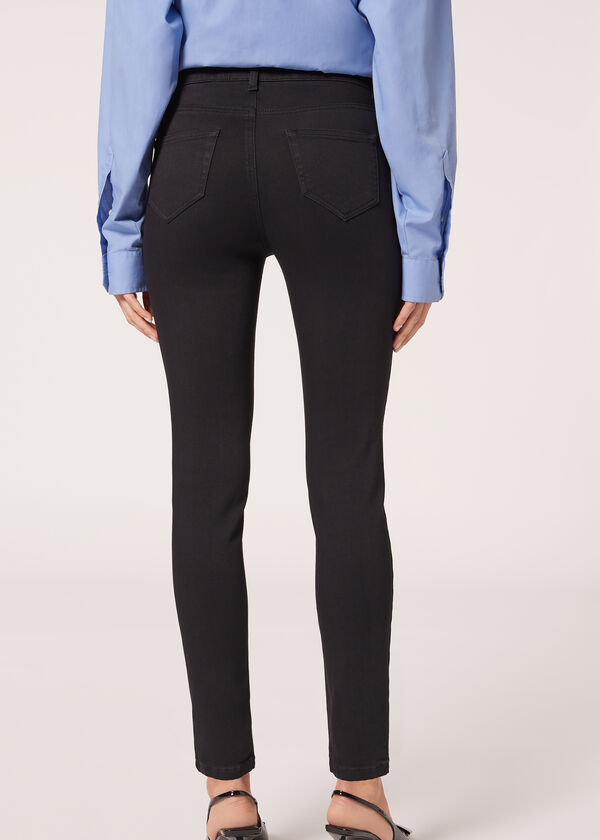 Calzedonia Vaqueros Skinny Termicos Soft Touch