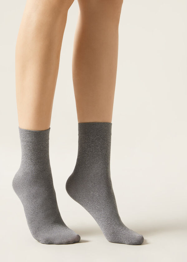 Calzedonia Ejecutivos Cortos Tupidos 50 Denier Microfibra