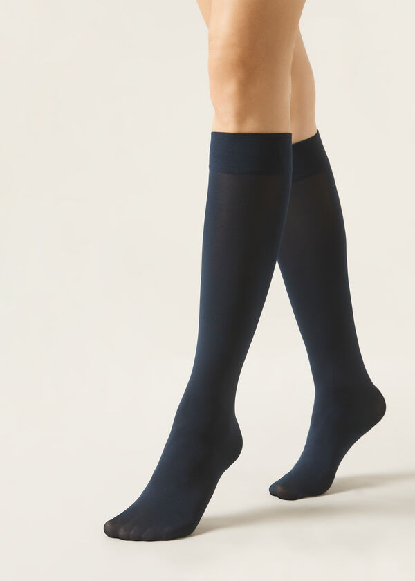 Calzedonia Ejecutivos Largos en Microfibra 60 Deniers Tupidos