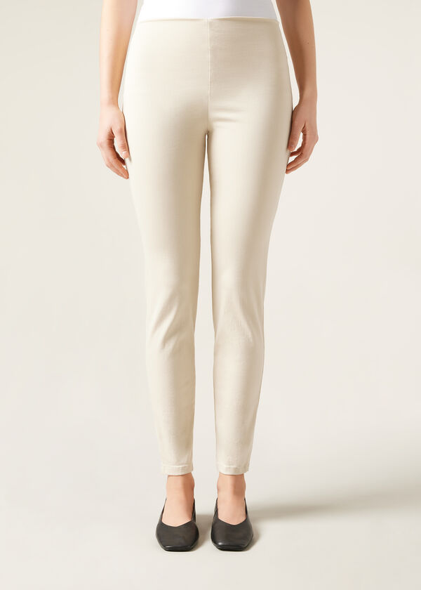 Calzedonia Leggings de Denim Skinny de Cintura Alta