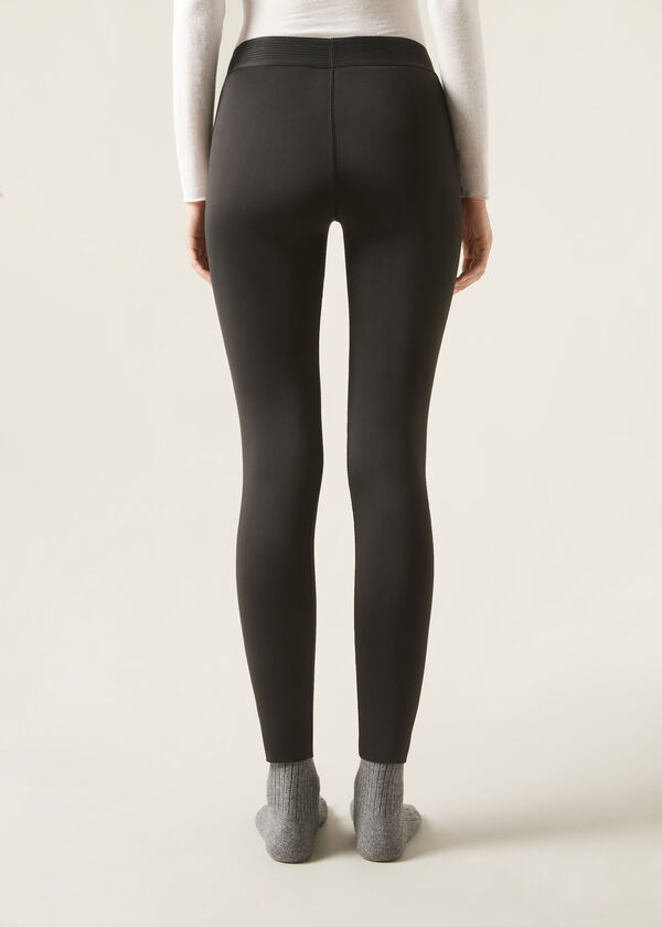 Calzedonia Leggings Ultra-Térmico Reversibles Afelpado