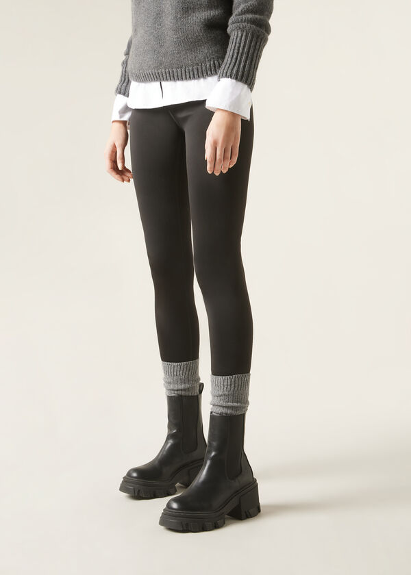 Calzedonia Leggings Ultra-Térmico Reversibles Afelpado