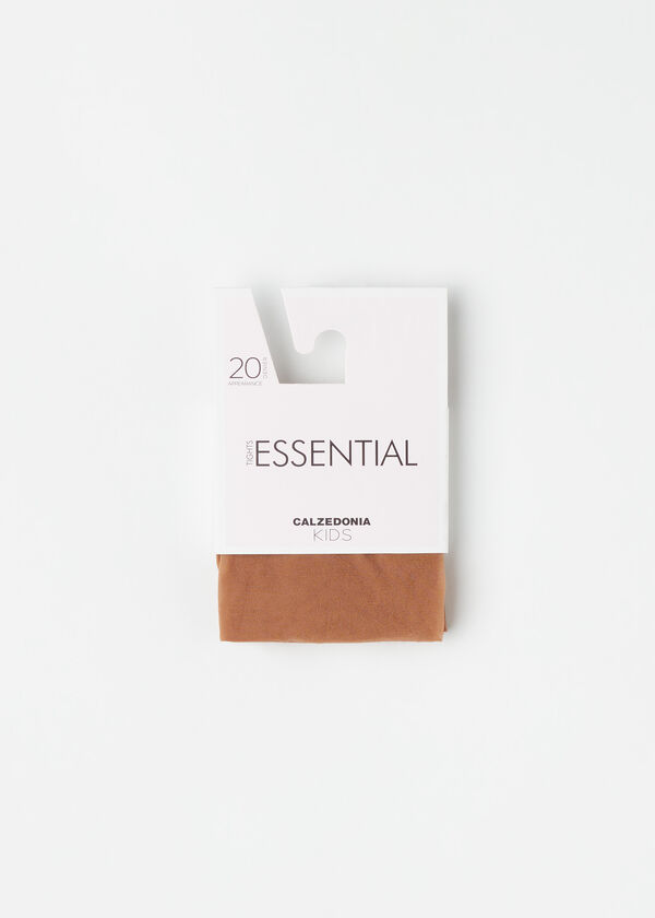 Calzedonia Pantis 20 Denier Transparentes Para Niña