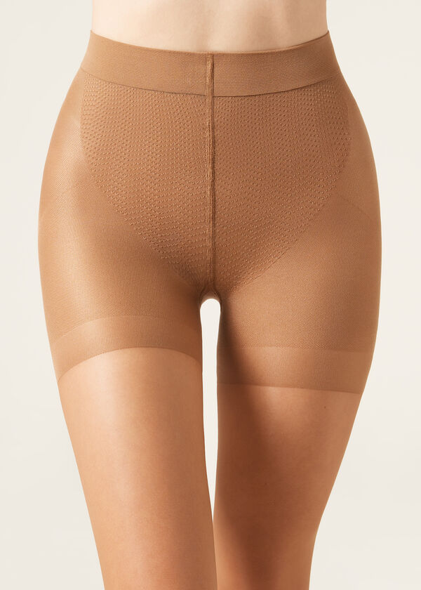 Calzedonia Pantis Transparentes 15 Deniers Strong Sculpt