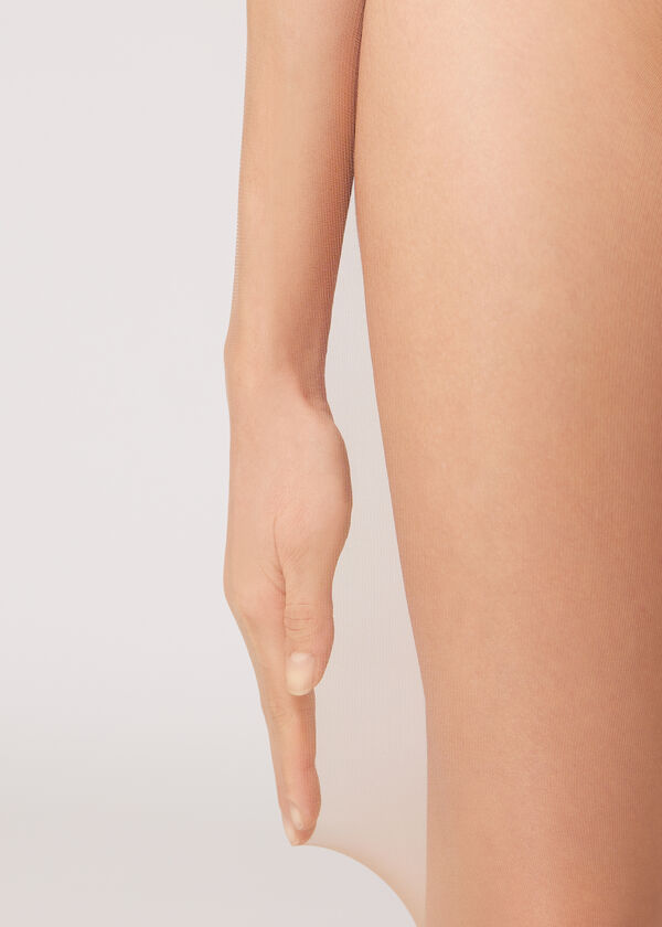 Calzedonia Pantis Transparentes Sin Costuras 20 Deniers