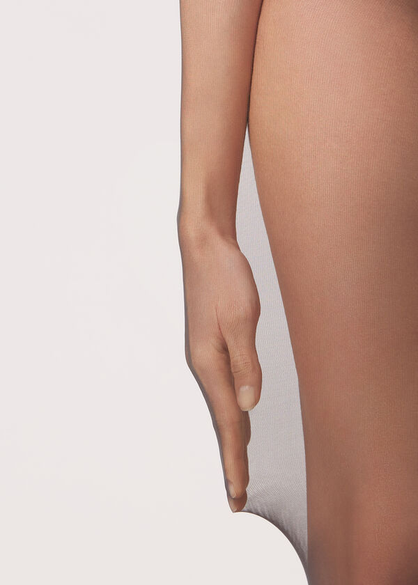 Calzedonia Pantis Transparentes Sin Costuras 20 Deniers