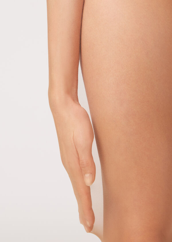 Calzedonia Pantis Transparentes Sin Costuras 20 Deniers