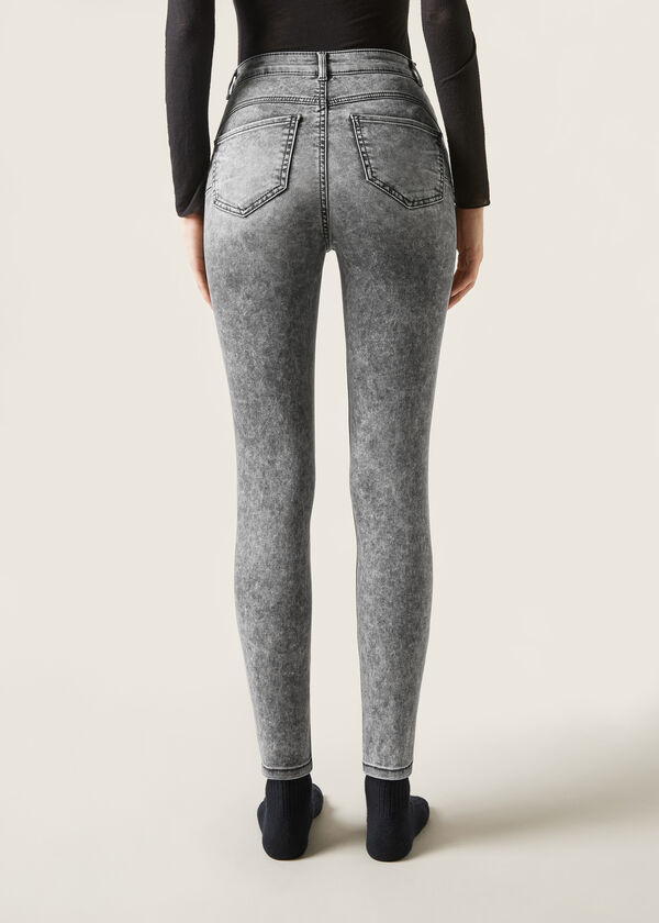 Calzedonia Vaqueros Push Up Skinny De Cintura Alta Soft Touch