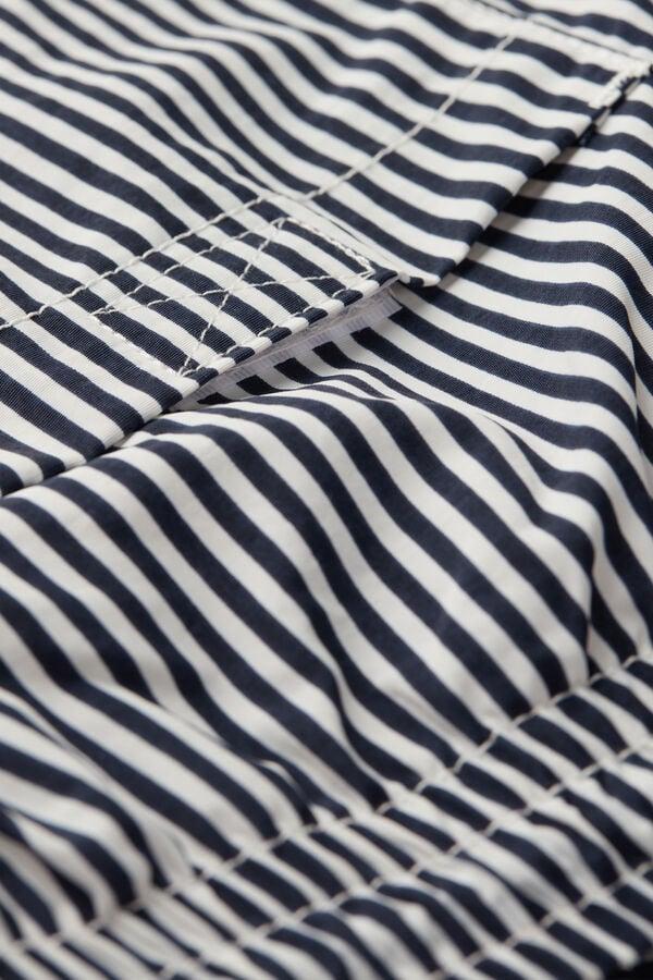 Intimissimi Bañador Bóxer Con Estampado De Raya Azul