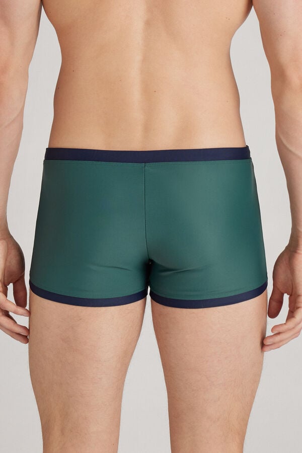 Intimissimi Bañador Bóxer Entallado con Ribetes en Contraste
