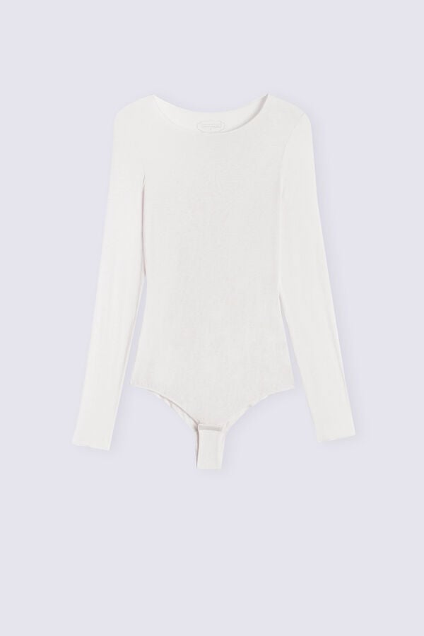 Intimissimi Body Manga Larga De Modal Cashmere Ultralight