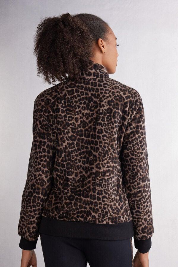 Intimissimi Bómber De Forro Polar Moteado Luxurious Leopard