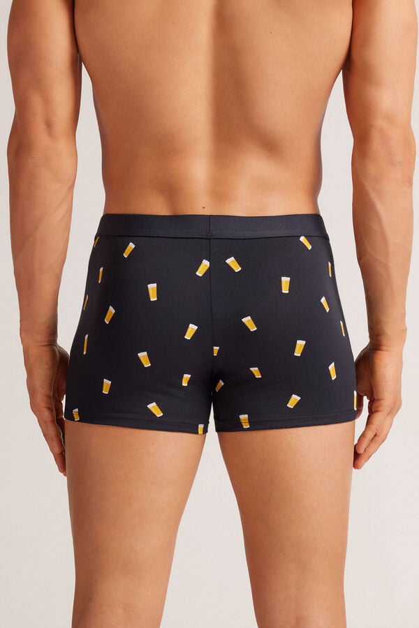 Intimissimi Bóxer Algodón Superior con Estampado Cerveza