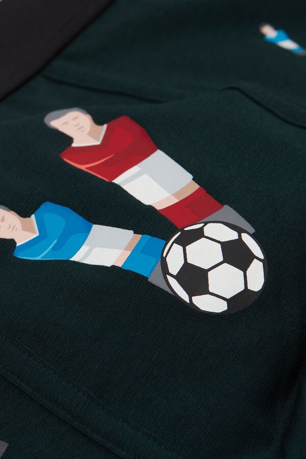Intimissimi Bóxer Algodón Superior Estampado Futbolín