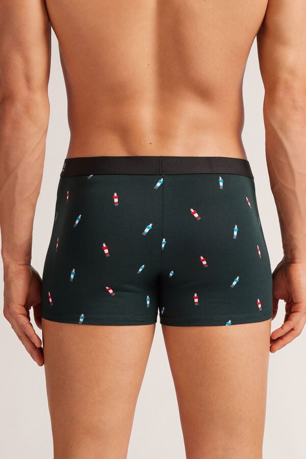 Intimissimi Bóxer Algodón Superior Estampado Futbolín